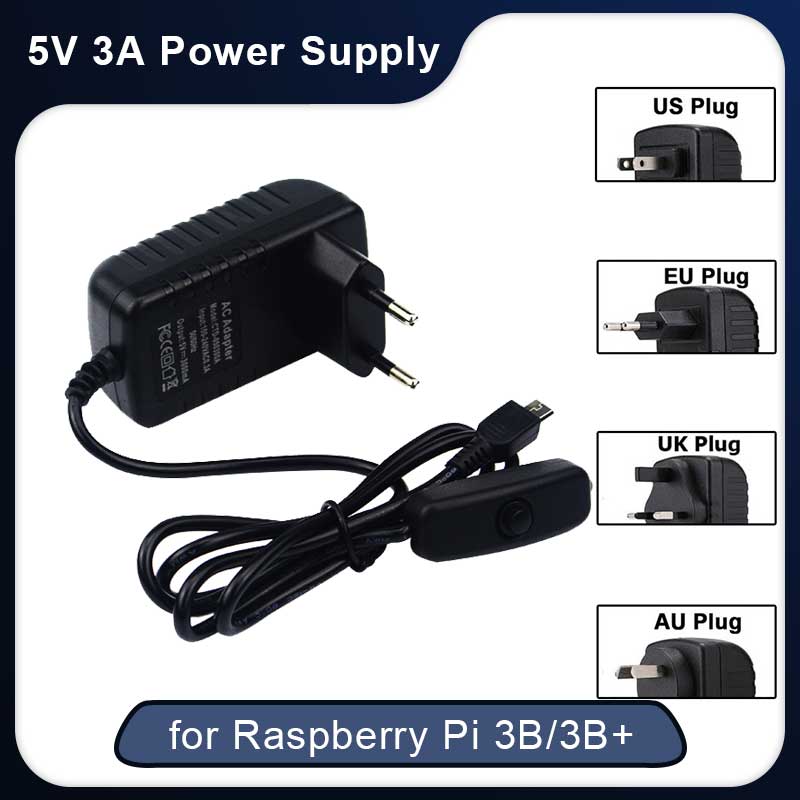 Phone Accessories Uk - Zasilacz 5V 3A Raspberry Pi 3