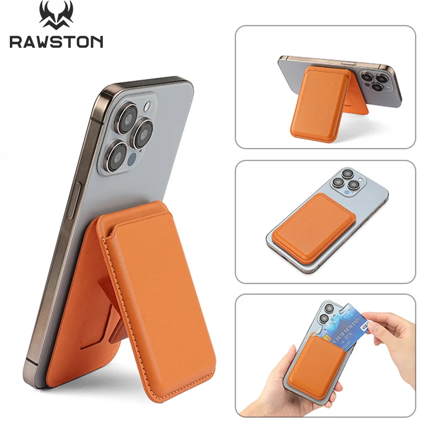 Phone Accessories And Cases - Etui portfel ze skóry z magnetyczną