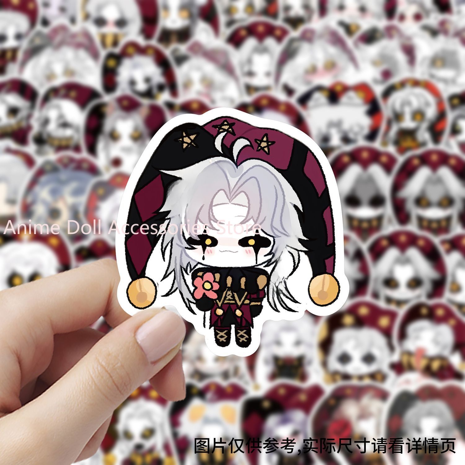 Phone Accessories Cabinet - 60 SZTUK Naklejek Anime The Freak