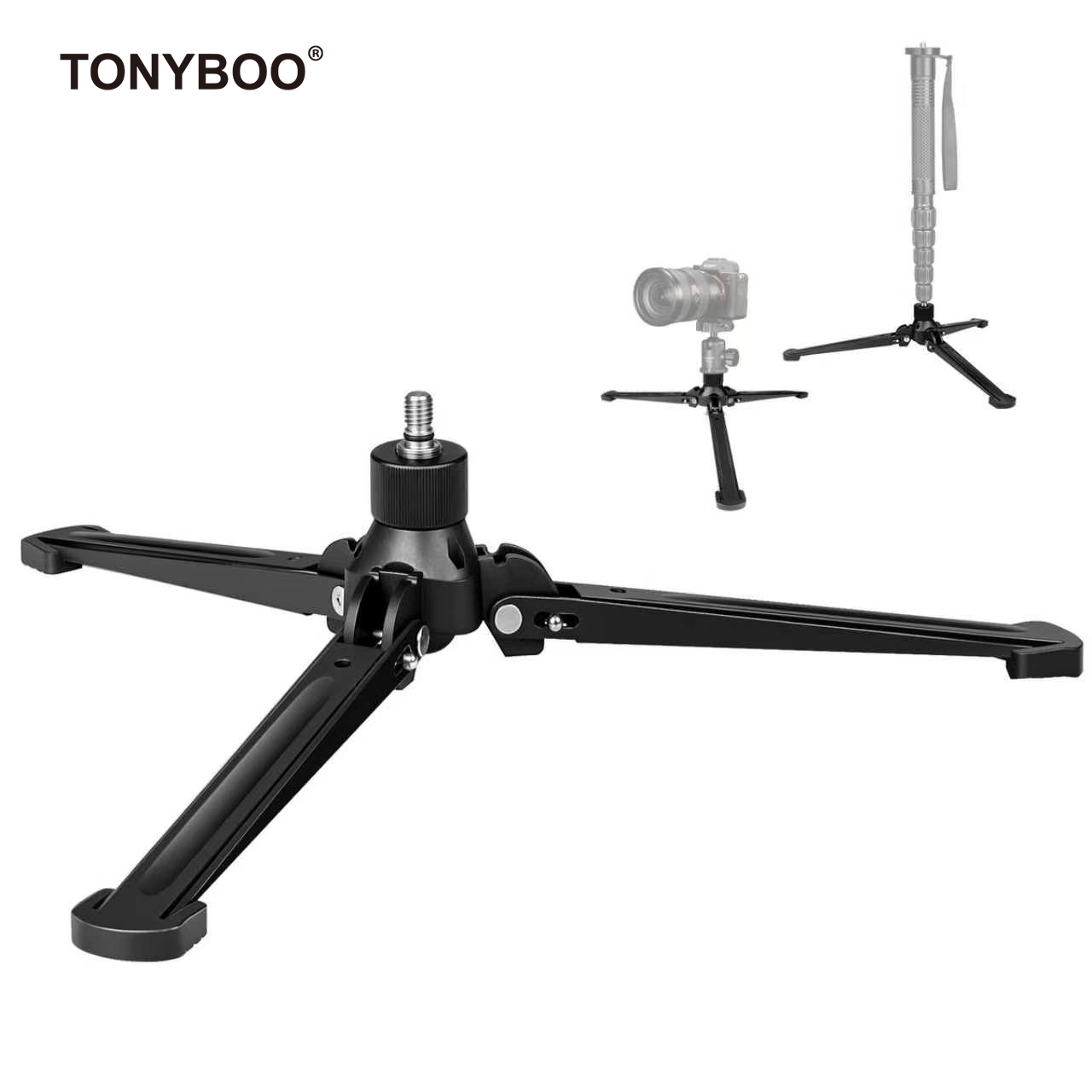Phone Accessories For Photography - TONYBOO Mini Statyw Biurkowy Monopod z