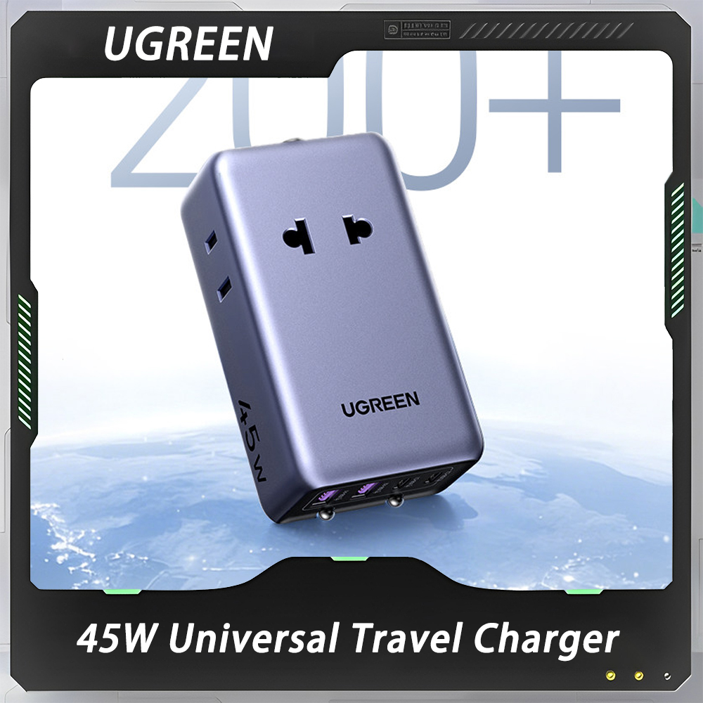 Phone Accessories Uk - UGREEN 45W Adapter Zasilacz GaN Uniwersalna