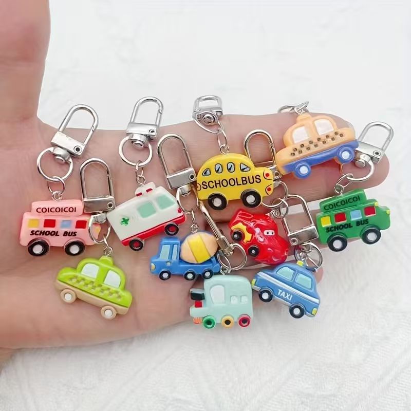 Phone Accessories For Car - 10 sztuk żywicznych breloczków do kluczy