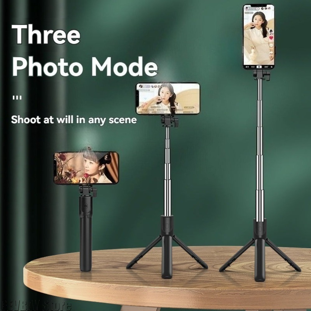 Phone Accessories Brand - 1 szt. Bezprzewodowy Bluetooth Selfie Stick