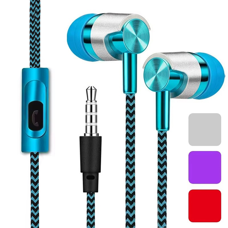 Phone Accessories Design - Słuchawki douszne przewodowe HiFi Bass 3.5mm