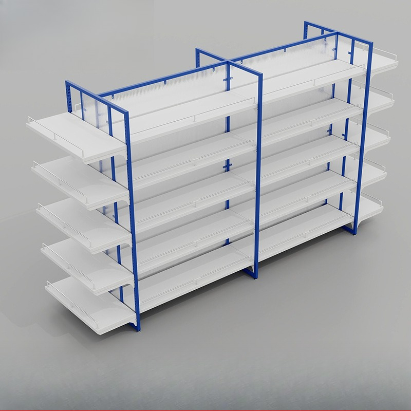 Phone Accessories Cabinet - Stojak ekspozycyjny dwustronny na przekąski, akcesoria