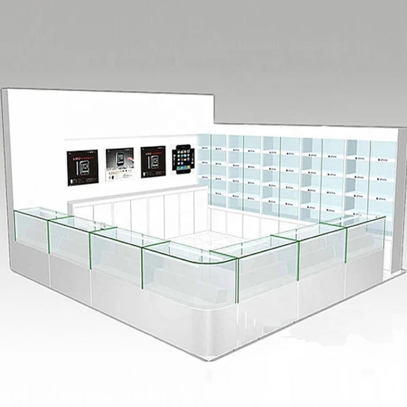 Phone Accessories Cabinet - Niestandardowe szklane gabloty na telefony komórkowe,