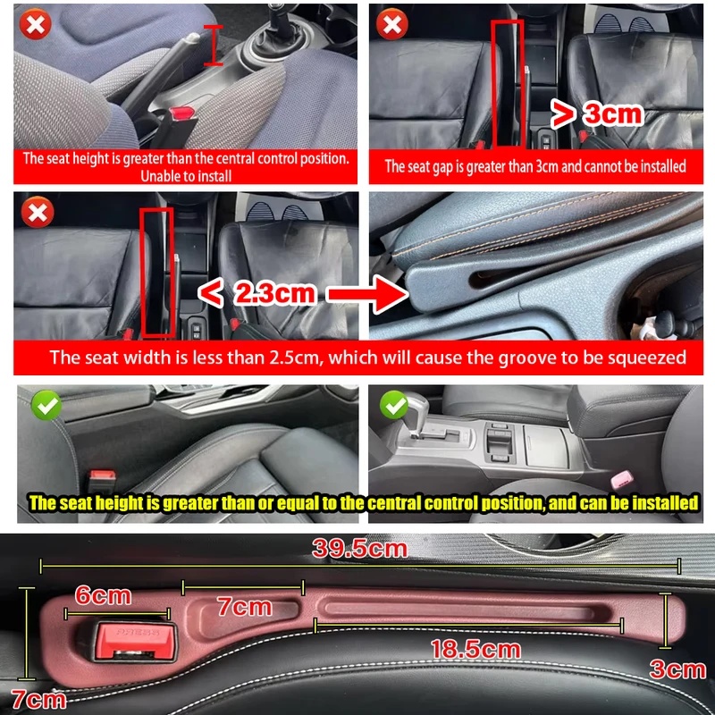 Uszczelka szczeliny fotela sam – Phone Accessories For Car recenzja i cena