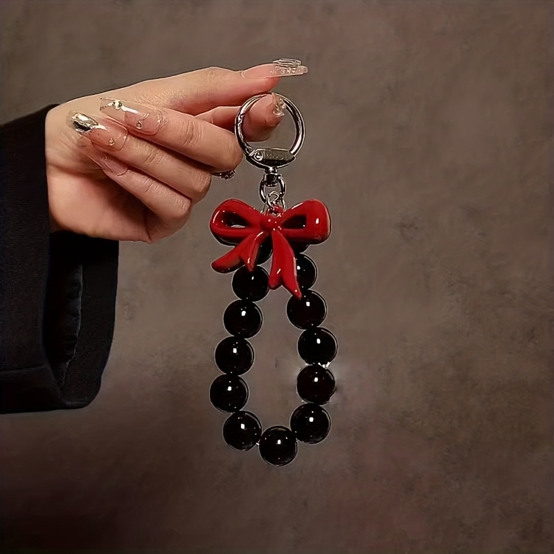 1 sztuka czerwonego, dużego, s – Phone Accessories Crochet recenzja i cena