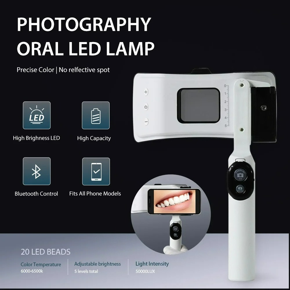 Lampa do fotografii stomatolog – Phone Accessories For Photography recenzja i cena