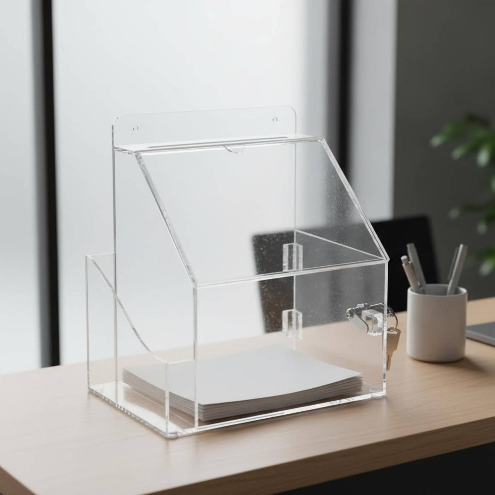 Akrylowa skrzynka na datki z z – Phone Accessories Company recenzja i cena