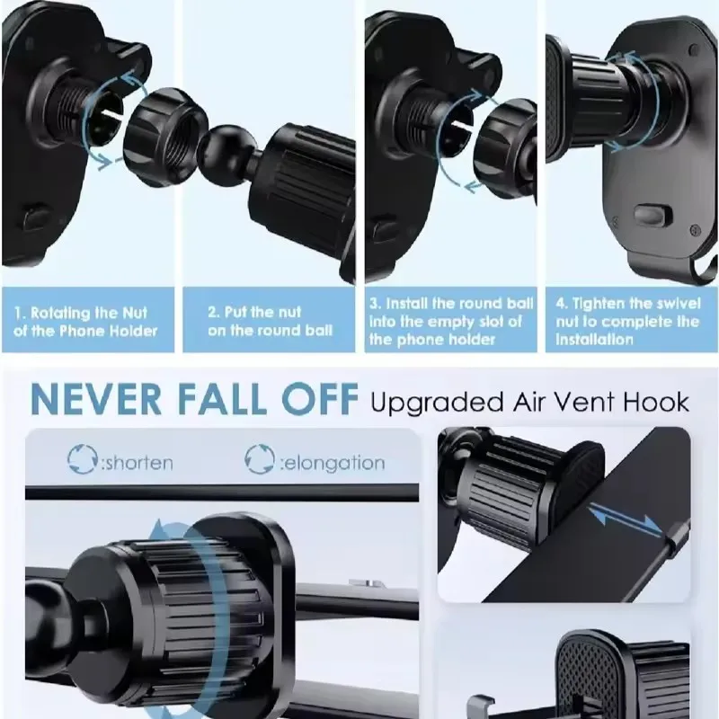 Uchwyt samochodowy na telefon, – Phone Accessories Holder Car recenzja i cena
