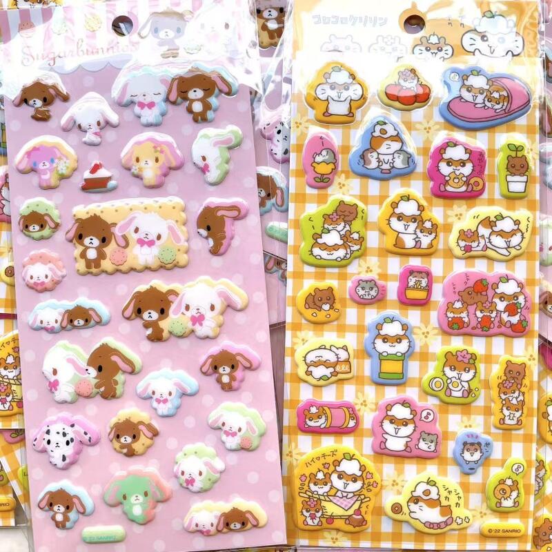 Nowe naklejki 3D Sanrio Usahan – Phone Accessories For Photography recenzja i cena