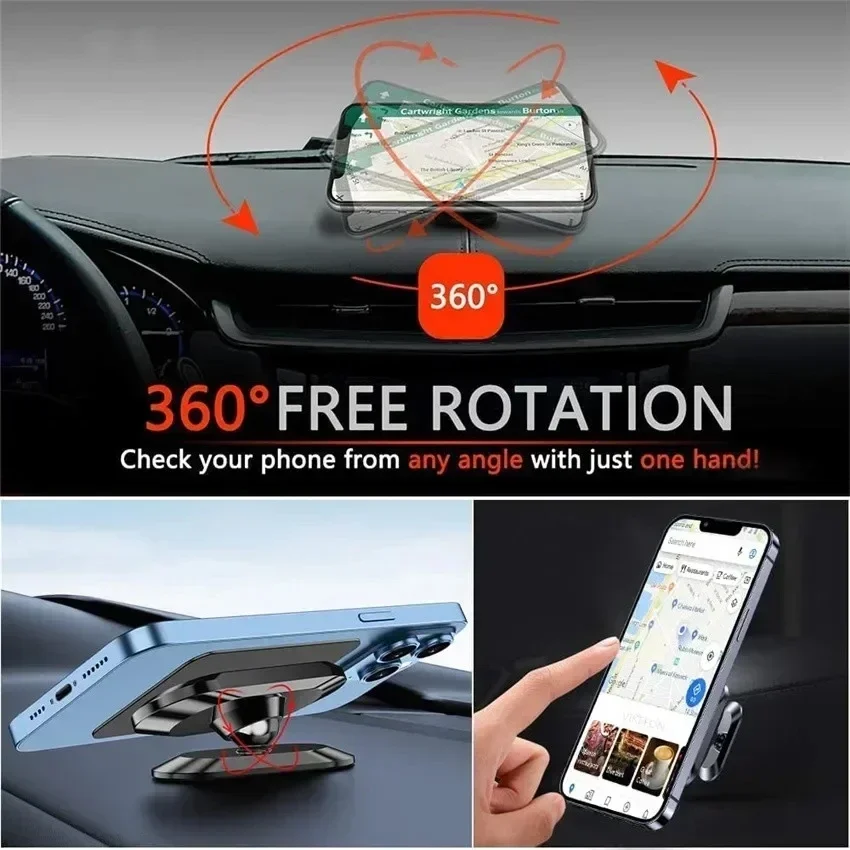 360 °   Magnetyczny uchwyt sam – Phone Accessories Holder Car recenzja i cena
