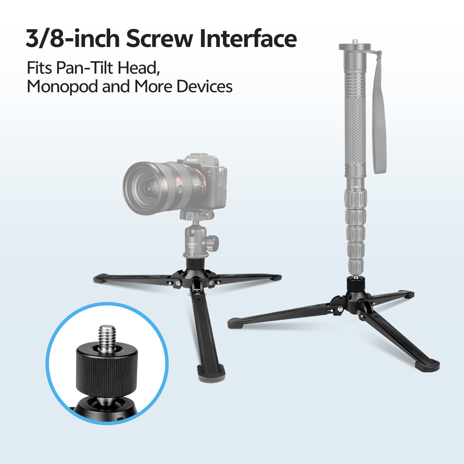 TONYBOO Mini Statyw Biurkowy M – Phone Accessories For Photography recenzja i cena
