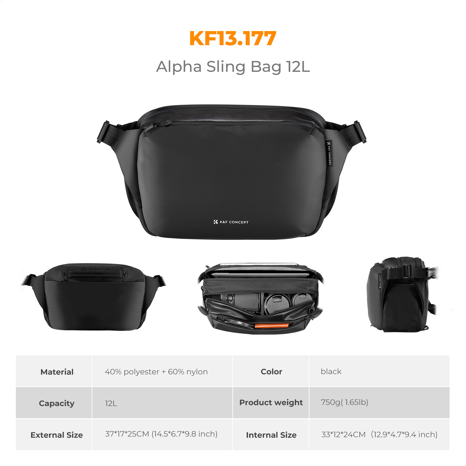 Torba fotograficzna na ramię K – Phone Accessories For Photography recenzja i cena