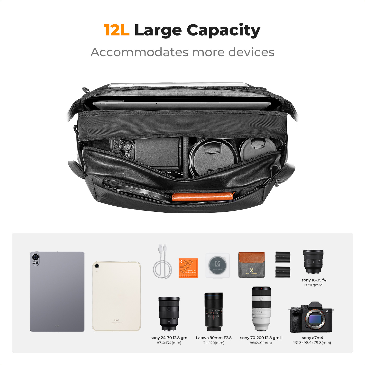 Torba fotograficzna na ramię K – Phone Accessories For Photography recenzja i cena