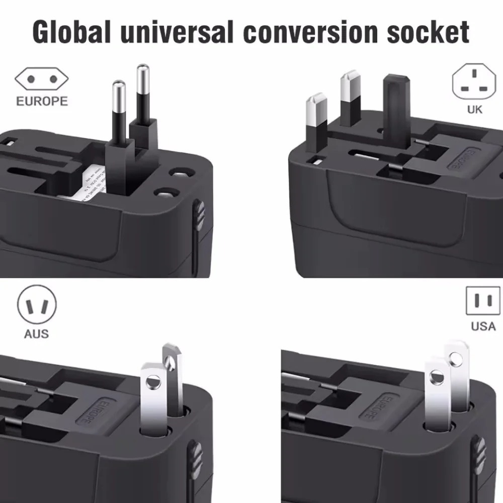Uniwersalny adapter podróżny z – Phone Accessories Uk recenzja i cena