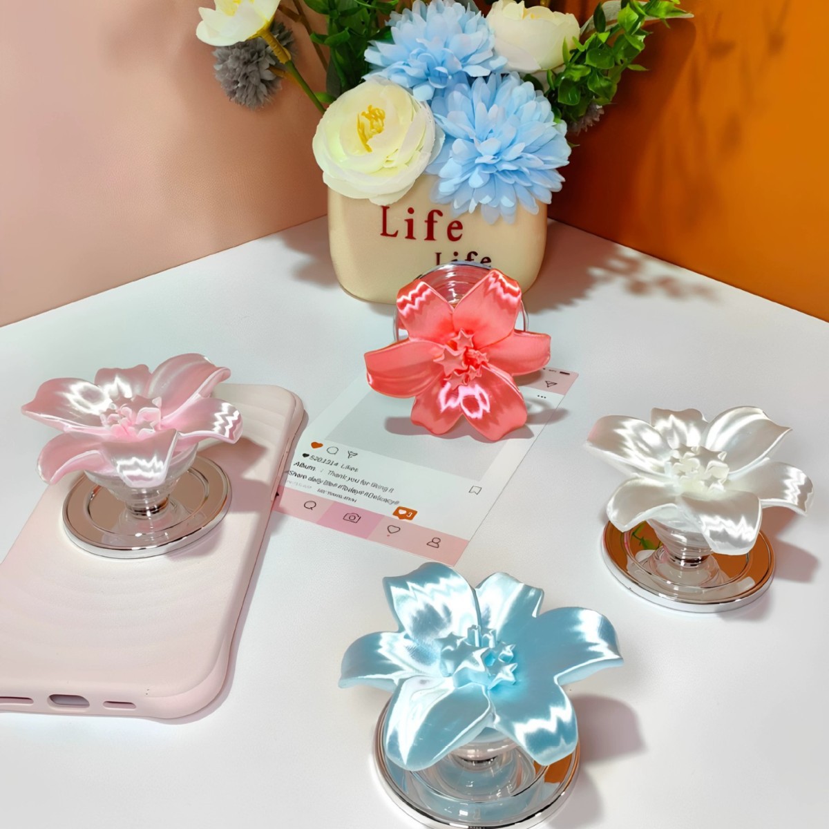 Błyszczący Perłowy Uchwyt Magn – Phone Accessories And Cases recenzja i cena