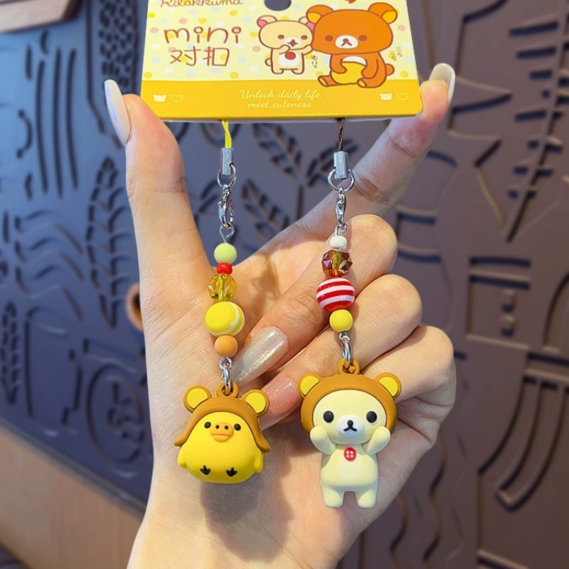 Uroczy breloczek Rilakkuma Kor – Phone Accessories For Car recenzja i cena