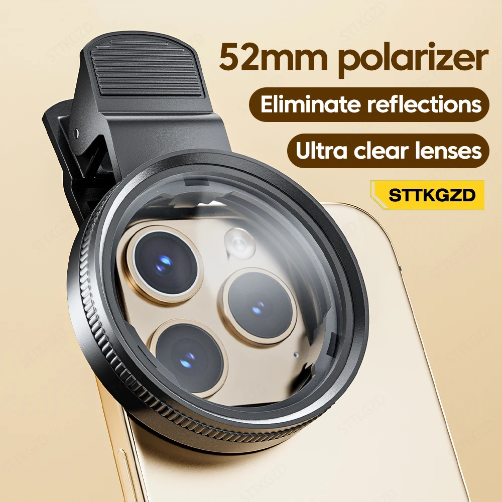 Nowy 52mm CPL Filtr Obiektywu  – Phone Accessories For Photography recenzja i cena