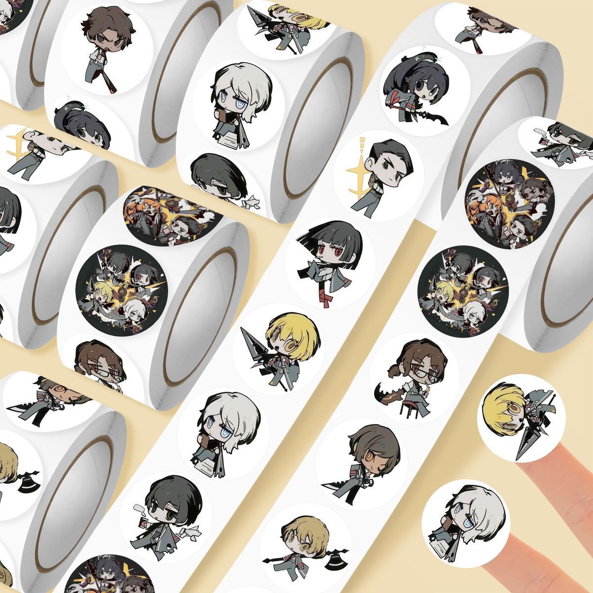 500 SZTUK Naklejek Anime Limbu – Phone Accessories Company recenzja i cena